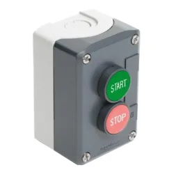 Schneider Electric Harmony XALD Stacja sterująca ciemnoszara zielony/czerwony przycisk Ø22 samopowrotny, XALD225