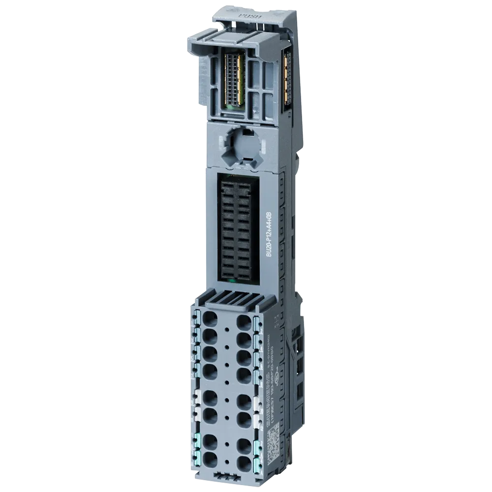 SIMATIC ET 200SP PODSTAWA DO MODUŁÓW ROZSZERZEŃ BU20-P12+A4+0B TYP B0 ZACISKI PUSH-IN