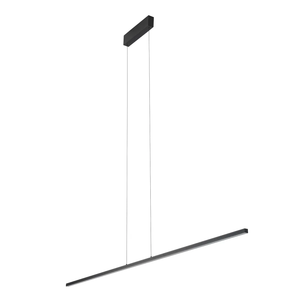 BAR LED L BIAŁY OPRAWA WISZĄCA LED 27W WW 3000K 1300LM IP20 ALUMINIUM LAKIEROWANE/ STAL/ PMMA