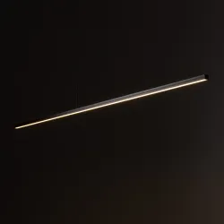 BAR LED L BIAŁY OPRAWA WISZĄCA LED 27W WW 3000K 1300LM IP20 ALUMINIUM LAKIEROWANE/ STAL/ PMMA