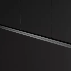 BAR LED L BIAŁY OPRAWA WISZĄCA LED 27W WW 3000K 1300LM IP20 ALUMINIUM LAKIEROWANE/ STAL/ PMMA