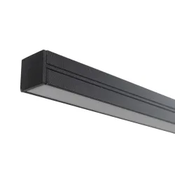 BAR LED L BIAŁY OPRAWA WISZĄCA LED 27W WW 3000K 1300LM IP20 ALUMINIUM LAKIEROWANE/ STAL/ PMMA