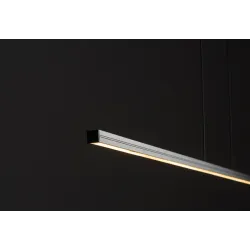 BAR LED L BIAŁY OPRAWA WISZĄCA LED 27W WW 3000K 1300LM IP20 ALUMINIUM LAKIEROWANE/ STAL/ PMMA