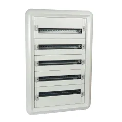 XL3 160 ROZDZIELNIA METALOWA PT 120M 5X 24M N+PE IP30 IK07 995X670X140 BEZ DRZWI SZARY