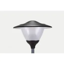 OCP- 70 PA/II CZARNY OPRAWA PARKOWA 1X E27/ 70W IP55 + DASZEK