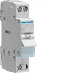 SFT125 PRZEŁĄCZNIK ZASILANIA 25A 1P I-0-II 1M 230V AC PRZYŁĄCZE GÓRNE