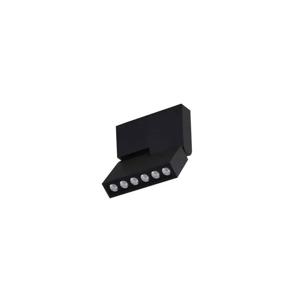 LEON CZARNY OPRAWA SUFITOWA NT LED 12W WW 3000K 1020LM IP20 ALUMINIUM