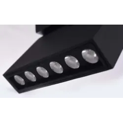 LEON CZARNY OPRAWA SUFITOWA NT LED 12W WW 3000K 1020LM IP20 ALUMINIUM