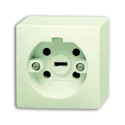 BUSCH/ PERILEX MODUŁ BIAŁY GNIAZDO CZWOROKĄTNY 16A 415V