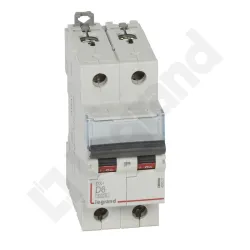 S302 DX3 WYŁĄCZNIK NADPRĄDOWY D 6A 2P 2M 6KA