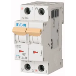 PL7-C13/2-DC WYŁĄCZNIK NADPRĄDOWY C 13A 2P 2M DC 10KA