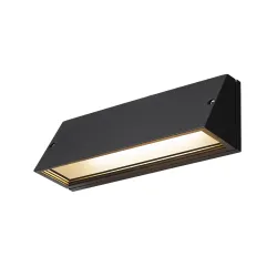 PEMA CZARNY PRZEZROCZYSTY OPRAWA ŚCIENNA KINKIET NT LED 14W 3000/ 4000K 1340/ 1420LM IP65 ALU/ SZKŁO