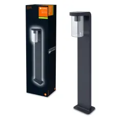 ENDURA CLASSIC CASCADE SŁUPEK OGRODOWY 80CM POST E27 CLEAR
