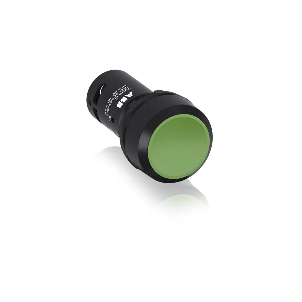 CP1-10G-10 PRZYCISK Z SAMOPOWROTEM KRYTY WKLĘSŁY 1Z ZIELONY