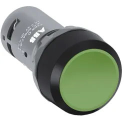 CP1-10G-10 PRZYCISK Z SAMOPOWROTEM KRYTY WKLĘSŁY 1Z ZIELONY