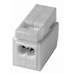 PC302-CL BIAŁY ZŁĄCZKA ZACISKOWA OŚWIETLENIOWA EASY LINK 0,5 - 2,5MM2, 2-POLOWA (zam. 224-112)