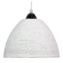 BRAID BIAŁY OPRAWA WISZĄCA 1X E27/ 60W IP20 METAL/ SZNUREK
