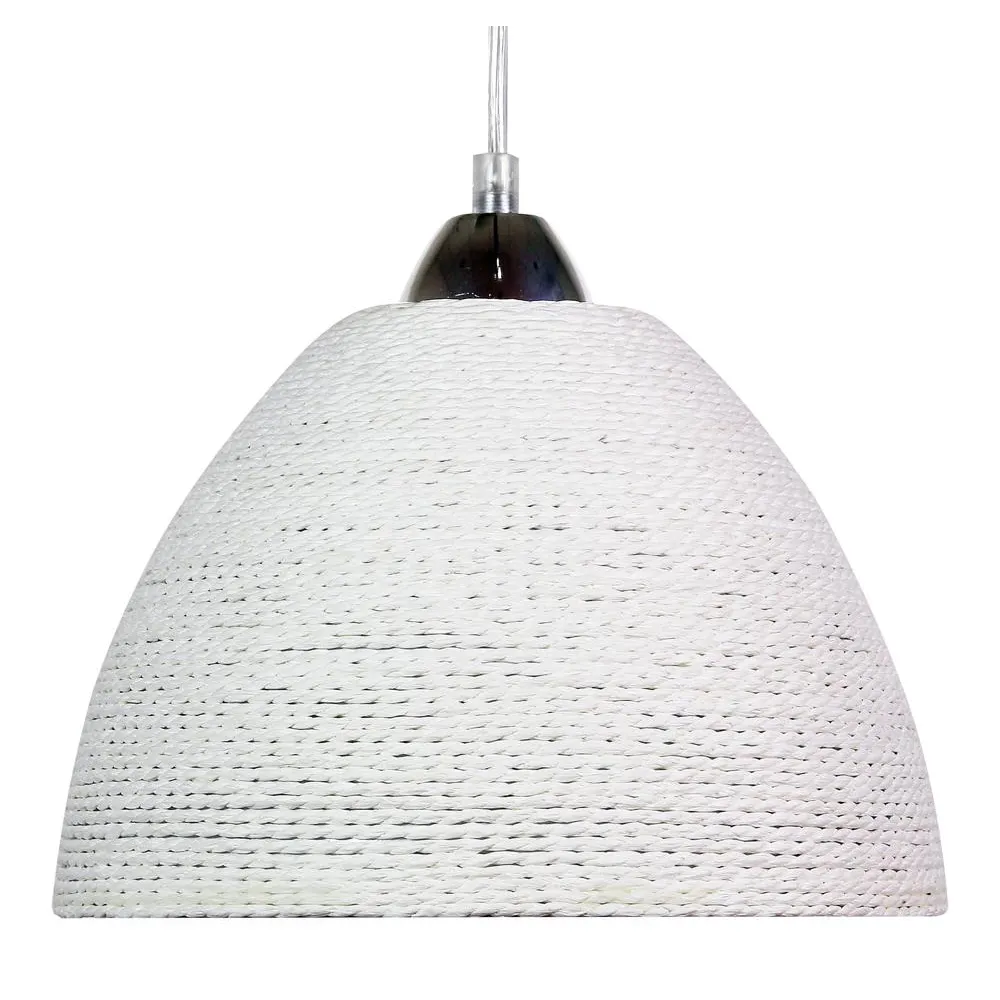 BRAID BIAŁY OPRAWA WISZĄCA 1X E27/ 60W IP20 METAL/ SZNUREK