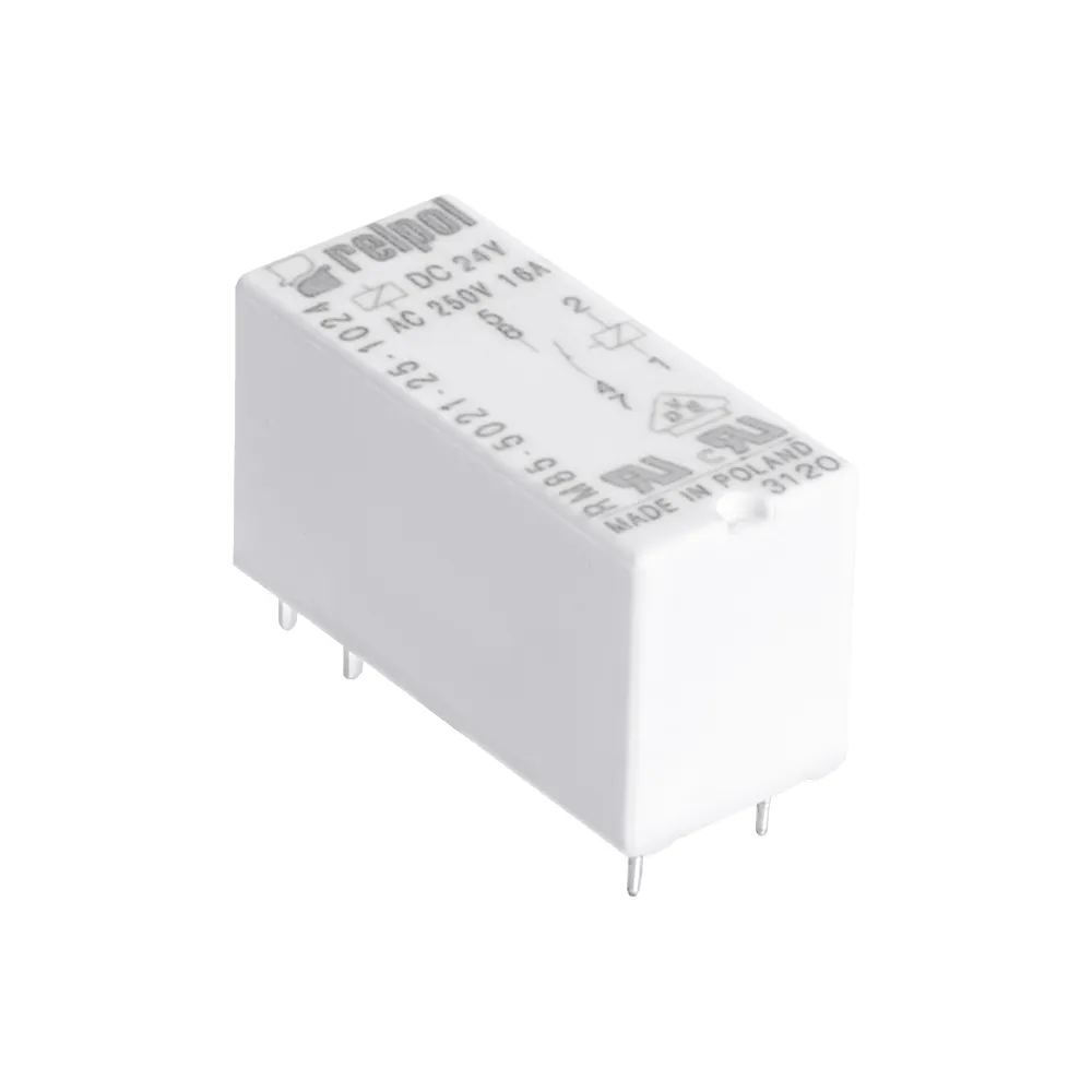 RM85-5021-25-1005  INRUSH PRZEKAŹNIK MINIATUROWY 16A 1Z 5V DC DO OBWODU DRUKOWANEGO I GNIAZD