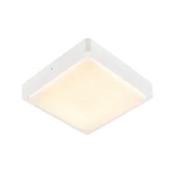AINOS BIAŁY OPRAWA SUFITOWA/ ŚCIENNA PLAFON NT LED 17W 3000K/ 4000K 1300LM IP65 ALUMINIUM/ TWORZYWO