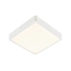 AINOS BIAŁY OPRAWA SUFITOWA/ ŚCIENNA PLAFON NT LED 17W 3000K/ 4000K 1300LM IP65 ALUMINIUM/ TWORZYWO