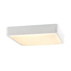 AINOS BIAŁY OPRAWA SUFITOWA/ ŚCIENNA PLAFON NT LED 17W 3000K/ 4000K 1300LM IP65 ALUMINIUM/ TWORZYWO
