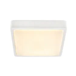 AINOS BIAŁY OPRAWA SUFITOWA/ ŚCIENNA PLAFON NT LED 17W 3000K/ 4000K 1300LM IP65 ALUMINIUM/ TWORZYWO