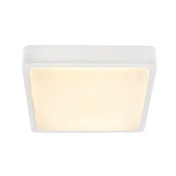 AINOS BIAŁY OPRAWA SUFITOWA/ ŚCIENNA PLAFON NT LED 17W 3000K/ 4000K 1300LM IP65 ALUMINIUM/ TWORZYWO