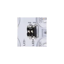 AINOS BIAŁY OPRAWA SUFITOWA/ ŚCIENNA PLAFON NT LED 17W 3000K/ 4000K 1300LM IP65 ALUMINIUM/ TWORZYWO
