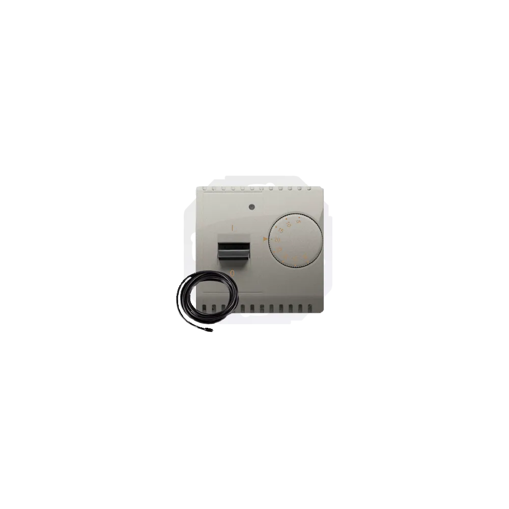 SIMON BASIC MODUŁ SATYNA REGULATOR TEMPERATURY Z CZUJNIKIEM ZEWNĘTRZNYM ZACISKI ŚRUBOWE 16A 230V