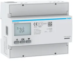 AGARDIO.MEASURE LICZNIK ENERGII ELEKTRYCZNEJ 3-FAZOWY, 125A 6M, M-BUS, MID