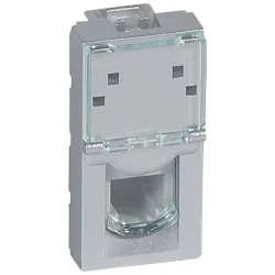 M45 ALUMINIUM GNIAZDO 1M TELEFONICZNE 1X UAE 4 PŁASKIE