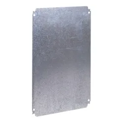 Schneider Electric Spacial Płyta montażowa pełna ocynkowana do obudów wiszących 400x 400mm, NSYMM44