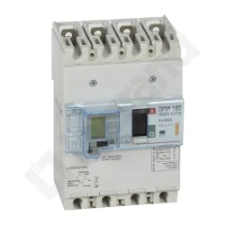 DPX3 160 WYŁĄCZNIK MOCY 63A 4P 25KA 400V AC ZACISKI ŚRUBOWE Z BLOKIEM RÓŻNICOWYM