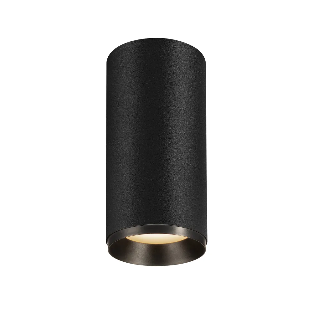 NUMINOS CZARNY OPRAWA SUFITOWA NT LED 28W WW 3000K 2400LM 60ST IP20 ALUMINIUM/ TWORZYWO