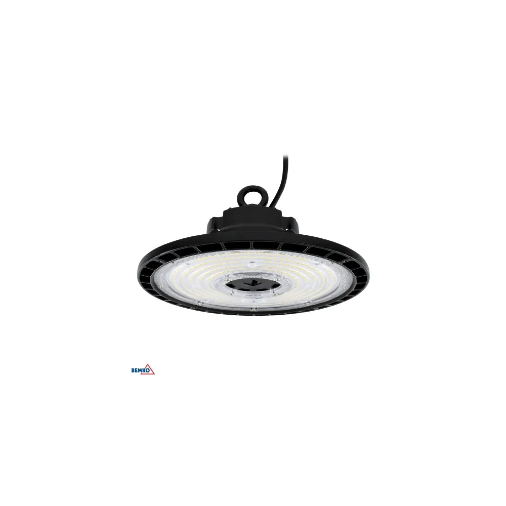 PARIT CZARNY OPRAWA ZWIESZANA HIGHBAY LED 200W NW 4000K 32000LM IP65 IK08 120ST ALUMINIUM/ PC