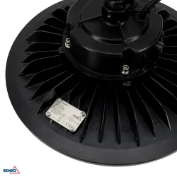 PARIT CZARNY OPRAWA ZWIESZANA HIGHBAY LED 200W NW 4000K 32000LM IP65 IK08 120ST ALUMINIUM/ PC