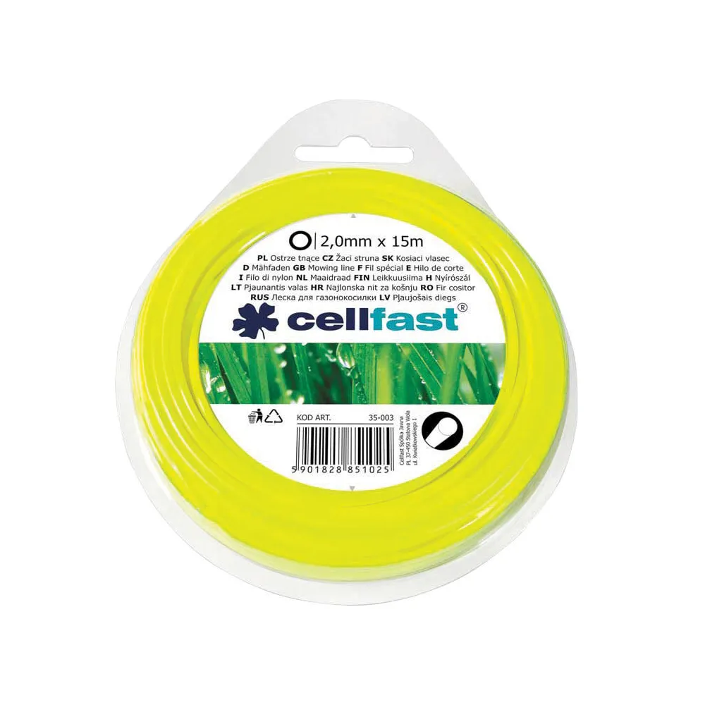 ŻYŁKA DO PODKASZARKI OKRĄGŁA 1.3MM X 15MB