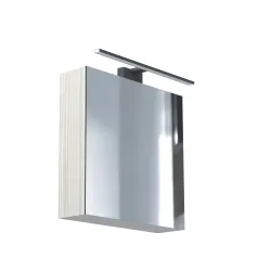 CEZANNE LED S CHROM OPRAWA ŚCIENNA KINKIET NT LED 8W NW 4000K 650LM IP44 ALUMINIUM/ ABS/ PMMA