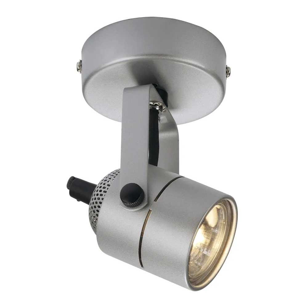 SPOT 79 SZARY OPRAWA SUFITOWA NT 1X GU10/ 50W IP20 ALUMINIUM