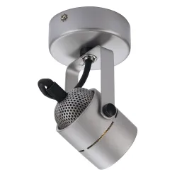 SPOT 79 SZARY OPRAWA SUFITOWA NT 1X GU10/ 50W IP20 ALUMINIUM