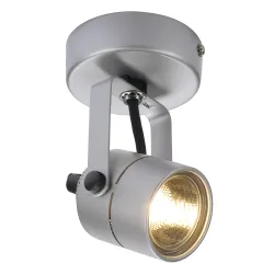SPOT 79 SZARY OPRAWA SUFITOWA NT 1X GU10/ 50W IP20 ALUMINIUM
