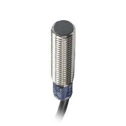 Schneider Electric OsiSense XS Czujnik indukcyjny M8 z wyjściem PNP 1NC, 12/24V DC, kabel 2m, XS108B3PBL2