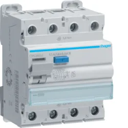 CPC663J 63A/ 300MA/AC S WYŁĄCZNIK RÓŻNICOWY 63A 3P+N 4M 300MA AC S 10KA