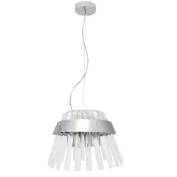 ROYAL CHROM OPRAWA WISZĄCA 4X E14/ 40W IP20 METAL/ KRYSZTAŁ