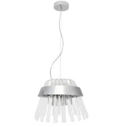 ROYAL CHROM OPRAWA WISZĄCA 4X E14/ 40W IP20 METAL/ KRYSZTAŁ