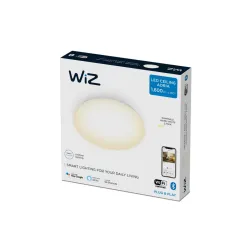 WIZ ADRIA DIM BIAŁY OPRAWA SUFITOWA PLAFON LED 12W WW 2700K 1200LM IP20 METAL/ TWORZYWO