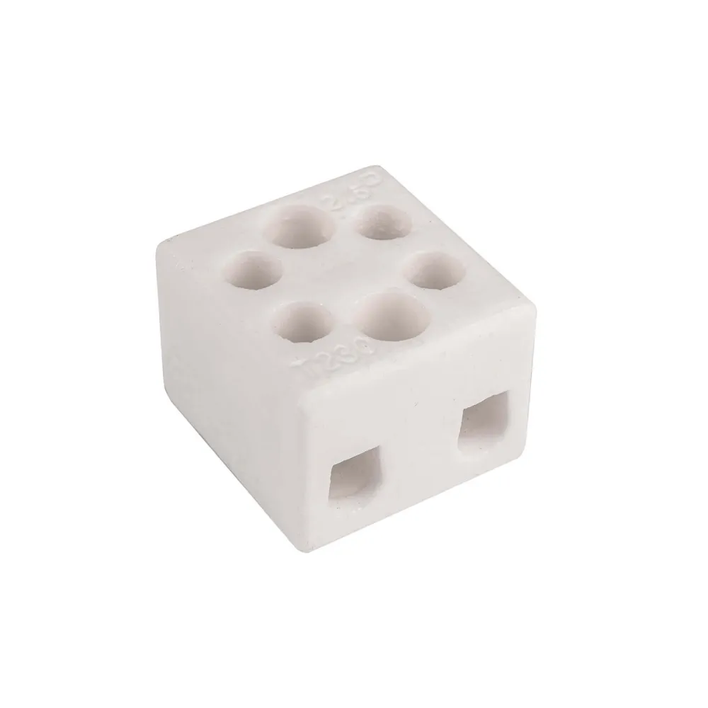 ZŁĄCZKA GWINTOWA PORCELANOWA CPO 2-2.5A BIAŁY