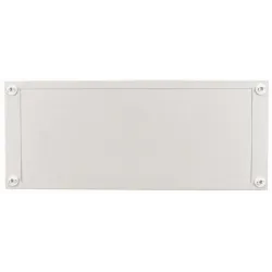 BPZ-FPP-1200/500-BL PŁYTA CZOŁOWA METALOWA Z PLASTIKOWYM WYPEŁNIENIEM PEŁNA 500X1200