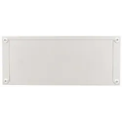 BPZ-FPP-1200/500-BL PŁYTA CZOŁOWA METALOWA Z PLASTIKOWYM WYPEŁNIENIEM PEŁNA 500X1200